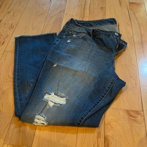 Torrid Distressed Boyfriend Jeans